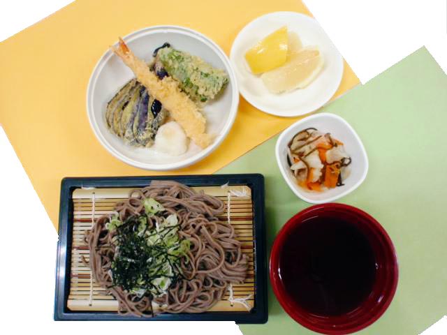 蕎麦、天ぷら